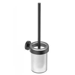 Ершик туалетный Decor Walther BA WBG 0531060 цвет-черный матовый, матовое стекло