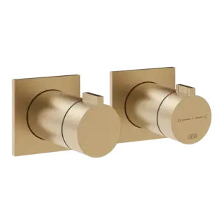 Термостат Gessi INVERSO 73034#726 цвет-warm bronze brushed PVD