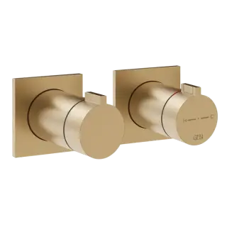 Термостат Gessi INVERSO 73036#726 цвет-warm bronze brushed PVD