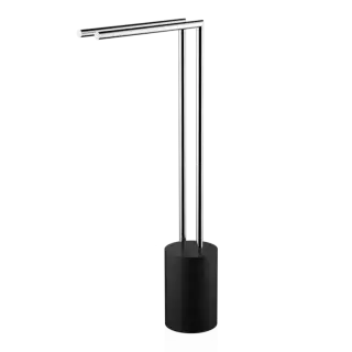 Держатель для полотенец Decor Walther STONE HT2 0971764 цвет-черный матовый/хром