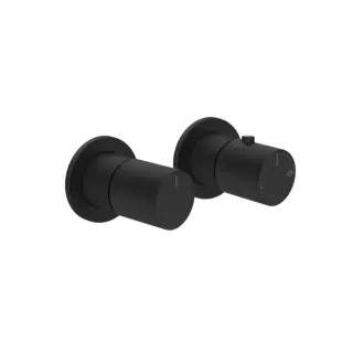 Внешняя часть встраиваемого термостата для душа на 3 позиции GESSI HABITO