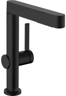 Смеситель для раковины HANSGROHE FINORIS 76063670 матовый черный