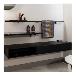 Тумба для ванной комнаты Agape LATO ALC2180.RW+ALD2120.RW+ALF2120.RW+ALG2060.RW ROVERE SCURO-RW