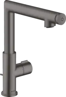 Смеситель для раковины AXOR Uno 45016340 black chrome