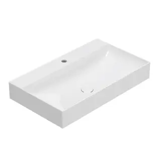 Раковина Globo Ceramica T-EDGE B6R81BI цвет-белый блестящий