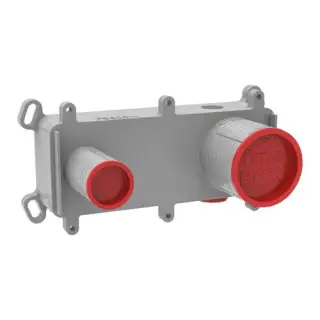 Внутренняя часть встраиваемого смесителя для раковины на 2 отверстия