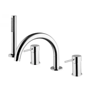 Смеситель для ванны Carlo Frattini Spillo Up F3044CR цвет-хром