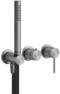 Смеситель для душа Gessi GESSI316 BATH316 54039#239 Steel Brushed