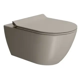 Унитаз GSI Pura 8815FR205+MS86CSN05 цвет-TORTORA OPACO-05