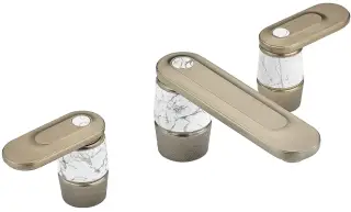 Смеситель для раковины THG Corvair howlite U8G.H67.151 Matt Umber PVD (H67)