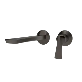 Смеситель для раковины Gessi VENTAGLIO 72088#707 цвет-Black Metal Brushed PVD