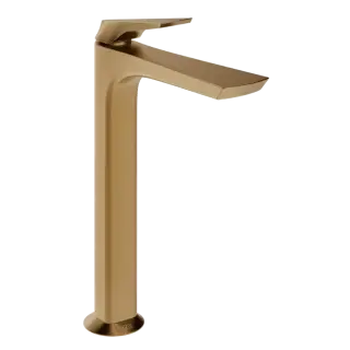 Смеситель для раковины Gessi VENTAGLIO 72004#726 цвет-Warm Bronze Brushed PVD