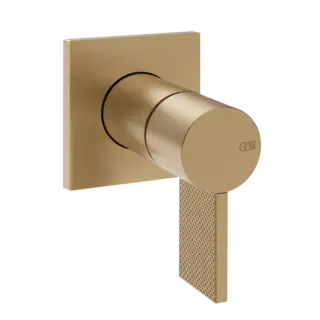 Смеситель для раковины Gessi INVERSO DIAMANTATO 73609#726 цвет-Warm Bronze Brushed PVD