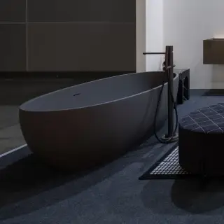 Ванна Antonio Lupi REFLEX REFLEXMOOD COLORMOOD BASALTO