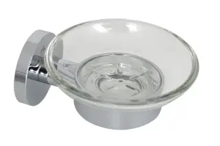 NOKEN HOTELS Мыльница настенная, стекло/хром