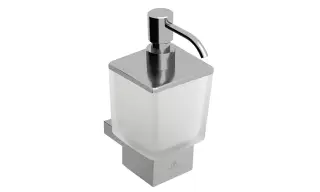 NOKEN URBAN C Дозатор настенный, стекло/хром