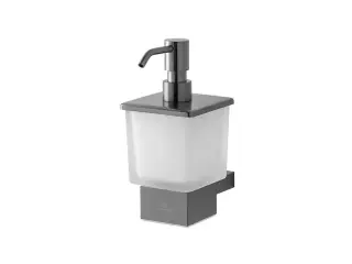 NOKEN URBAN C Дозатор настенный, стекло/браш. титан