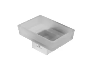 NOKEN URBAN C Мыльница настенная, стекло/белый