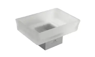 NOKEN URBAN C Мыльница настенная, стекло/хром