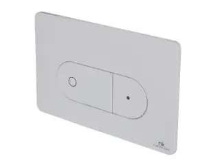 NOKEN OVAL Клавиша для двойного смыва, белый