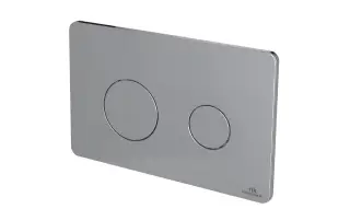 NOKEN RONDO Клавиша для двойного смыва, хром