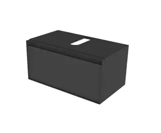 NOKEN PURE Подвесной модуль, ширина 80 см., с 1 ящиком с доводчиком, черный