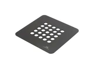 NOKEN Металлическая решетка для душевых поддонов Slate, LEI, чёрный
