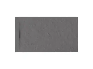 NOKEN UNSEEN Поддон из минерального литья с фактурной поверхностью, 140x80х2,5h см, серый