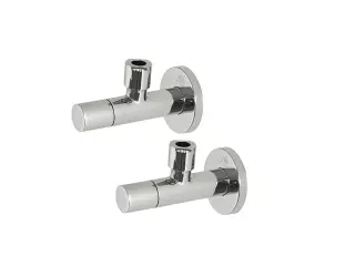 NOKEN HOTELS Набор вентилей подключения смесителя G3/8-G1/2, хром