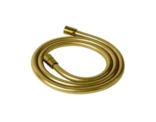 NOKEN Гибкий шланг с покрытием PVC 150 см, браш. золото
