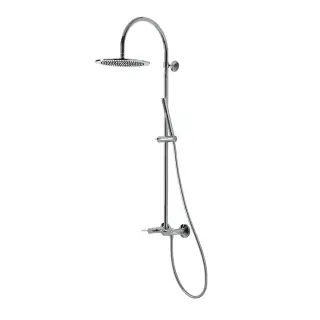 NOKEN LIGNAGE LUXE Душевая стойка двухвентильная L1249 мм, душ Ø300 мм, хром