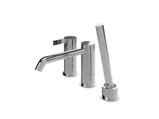 NOKEN LIGNAGE Внешняя часть смесителя на борт ванны, хром