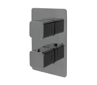 NOKEN LOUNGE Наружная часть термостатического смесителя Smartbox, титан