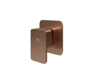 NOKEN LOUNGE Наружная часть встроенного смесителя для душа, браш. медь