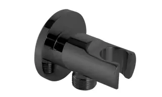 NOKEN MINIMAL Держатель для душа c подводом воды, черный