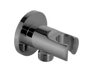 NOKEN MINIMAL Настенный держатель для ручного душа, с подводом воды, титан