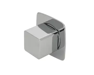 NOKEN LOUNGE Запорный вентиль с подключением, 3/4”, 73 л/мин, хром