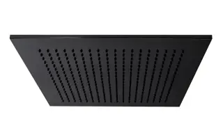 NOKEN NEPTUNE Верхний душ Square 30 см, с шаровым соединением, черный