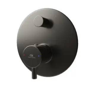 NOKEN RONDO Внешняя часть смесителя для душа, браш. титан