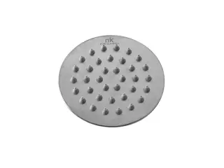 NOKEN ROUND INOX Форсунка с соединениями 1/2 дюйма, 5,5 л/мин, браш. нержавеющая сталь