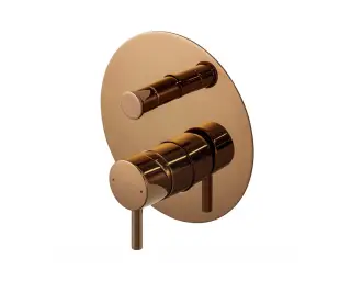 NOKEN ROUND Внешняя часть смесителя для душа, браш. медь