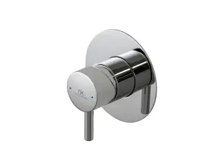 NOKEN ROUND Внешняя часть смесителя для душа на 1 потребитель, хром