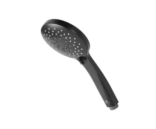 NOKEN ROUND Ручной душ с переключателем на 5 функций, 8,7 л/мин, чёрный матовый