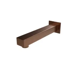 NOKEN SQUARE Излив для ванны, с подключением 1/2”, браш. медь