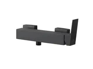 NOKEN SQUARE Смеситель для душа настенный, 18 л/мин, черный матовый