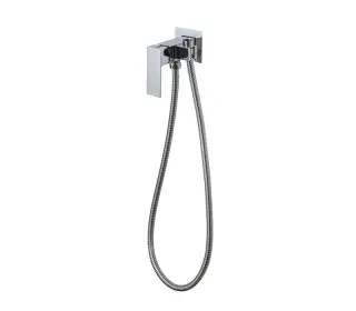 NOKEN Внешняя часть смесителя для гигиенического душа, шланг 125 см, 8,6 л/мин, хром