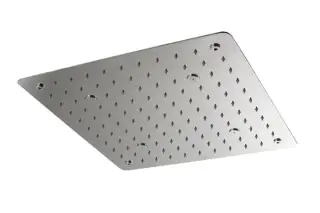 NOKEN SQUARE Потолочный душ 40х40 см, дождь и водяной туман, нержавеющая сталь блестящая