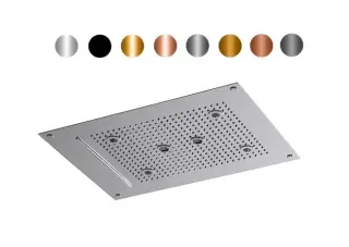 NOKEN SEASONS Потолочный душ встроенный 520х380 мм, pvd colors. Спецзаказ
