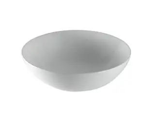 NOKEN SLENDER Раковина Ø40 см для установки на столешницу без перелива, без ДК, белый