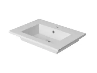 NOKEN MARNE Раковина подвесная 600 мм с переливом, 1 отв.под смеситель, белый